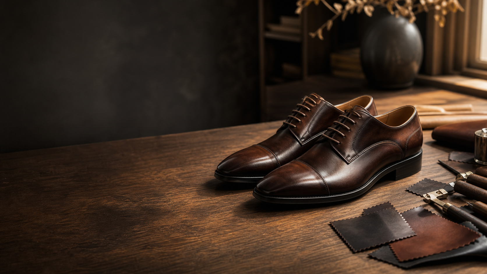 LAOYE CHE men's leather shoe collection
